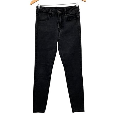 American Eagle Womens Jegging Faded Black Size 6