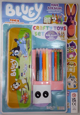 Bluey magazine #50 2026 + 40 Stickers and Crafty Toys set