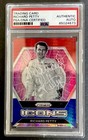 RICHARD PETTY PSA DNA Signed #81 2022 Panini RED WHITE BLUE Prizm Icons 85024673
