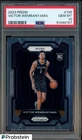 #1 2023 Panini Prizm #136 Victor Wembanyama Spurs RC Rookie PSA 10 GEM MINT