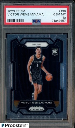 Victor Wembanyama 2023 Panini Prizm Victor Wembanyama #1 Rookie