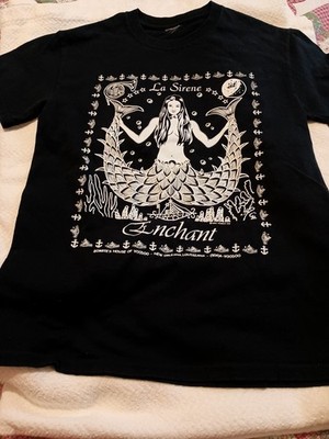 La Sirene Enchant Mermaid Zombies House Of VooDoo Vintage 2006 Shirt Nola,