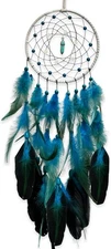 Blue Dream Catchers Glow in The Dark Turquoise Gem Dreamcatcher for Boys Girls K