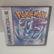 Replacement Case For Pokemon Crystal Version Nintendo DS