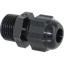 5PC ALTECH CORP 5308 924 Cable Gland, 3/8" NPT, Range 0.059-0.236", Polyamide,