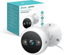 Kasa Smart Camera Outdoor 4MP 2K IP65 Night Vision Motion Detection KC420WS