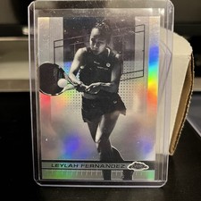 2024 Topps Chrome Tennis Leylah Fernadez Negative Refractor #123