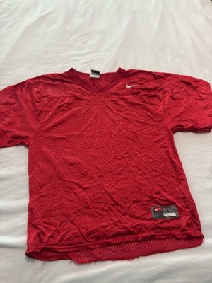Nike Youth Boys Short Sleeve Mesh Football Practice Jersey, Large