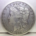 1883 P Morgan Silver Dollar