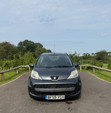 2009 PEUGEOT 107 1.0 URBAN MANUAL PETROL GREY  LONG MOT  LOW MILAGE DRIVES GREAT