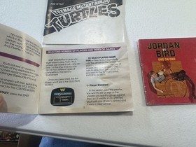 NES Manual Only TMNT Teenage Mutant Ninja Turtles WrestleMania Jordan vs Bird