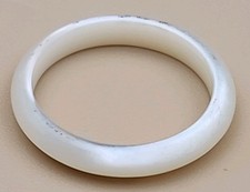 3mm Mother Of Pearl Band Ring Size 5.75