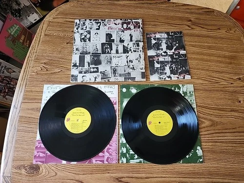 The Rolling Stones 'Exile On Main St' 1972 USA Artisan Lp set ex cond w/postcard