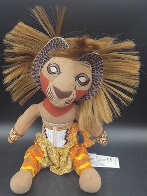 Simba Der König der Löwen Musical Broadway Kuscheltier Disney ca. 26 cm groß