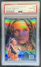 2021 Topps Chrome Star Wars Galaxy Padme Amidala Refractor #40 PSA 10 GEM MINT