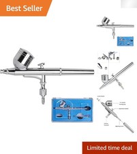 Versatile Dual-Action Airbrush with 7ml Cup - Perfect for Painting Crafts