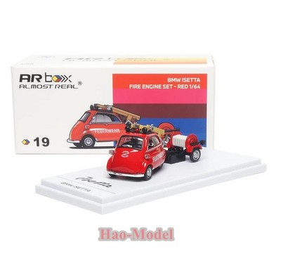 AR box 1/64 BMW isetta Alloy Diecast Model Car Hobby Simultaneous Boys Gifts Red