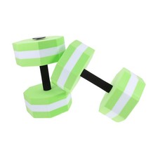 2 Pcs Water Weights for Pool Dumbbells Lightweight Aquatic Exercise