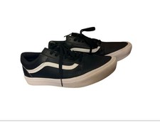 Vans Old Skool Black Leather Skate Shoes