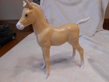 vintage marx johnny west thunderbolt palomino horse colt or foal