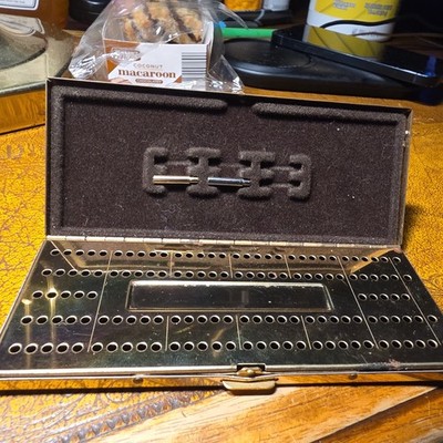 Vintage Domino Cribbage Set Five-Up Company Handcrafted