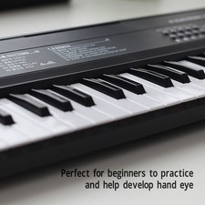 61 Key Keyboard Piano Smoothly Plastic Keyboard Piano Portable Compact Electric