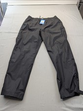 New COLUMBIA Women's Storm Surge Pants - Size XL - Black OmniTech