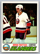 1977-78 TOPPS #105 BRYAN TROTTIER ISLANDERS