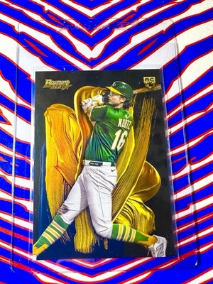 2025 Bowman's Best Nick Kurtz RC Strokes Of Gold CASE HIT SSP #SG-4 A s RC