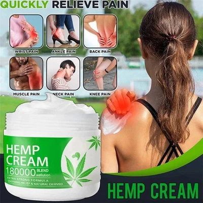 HEMP CREAM EXTRA STRONG PAIN RELIEF ARTHRITIS JOINT BACK KNEE PAIN