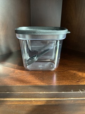Tupperware Dry Storage Ingredients Containers With Measuring Spoon