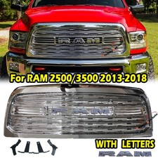 Ltd Style Grille For 2010-2018 Dodge Ram 2500 Limited Grill With Letters Chrome