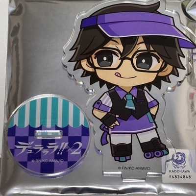 Durarara!! × 2 Acrylständer Diner's Cafe Collaboration Cafe Shinra Kishitani