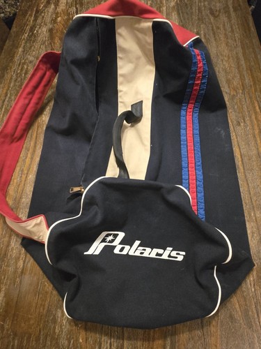 Huge Vintage Polaris Gear Duffel Bag For Atv,Snowmobile 36×16×16 - Picture 5 of 24