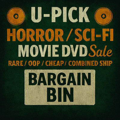   U-PICK HORROR & SCI-FI DVD Lot : HTF / Rare / OOP / Cheap / Combined Ship  