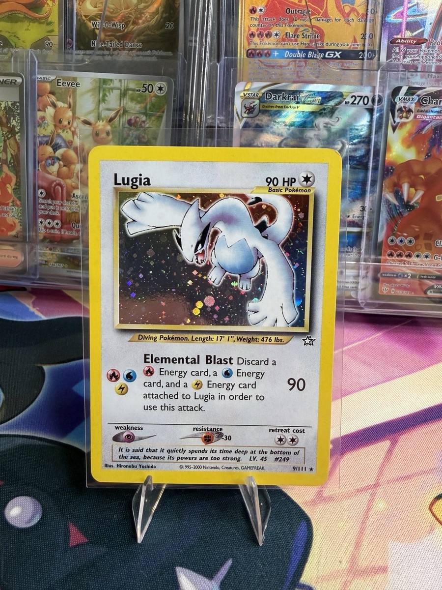 POKEMON LUGIA HOLO 9/111 NEO GENESIS NM/LP