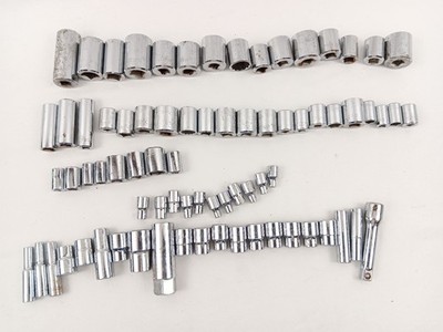 Husky USA 76 Pieces Socket Set Metric SAE