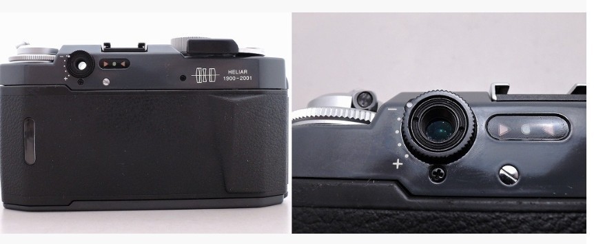 Near Mint Voigtlander BESSA-T Heliar 101 Gray Rangefinder Film Camera from Japan