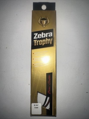 Zebra Trophy Cable Mathews Creed 32 3/4  Black 720770007015 