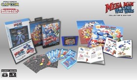 Sega Genesis Mega Man The Wily Wars COLLECTORS EDITION RETRO-BIT Blue Cart NEW