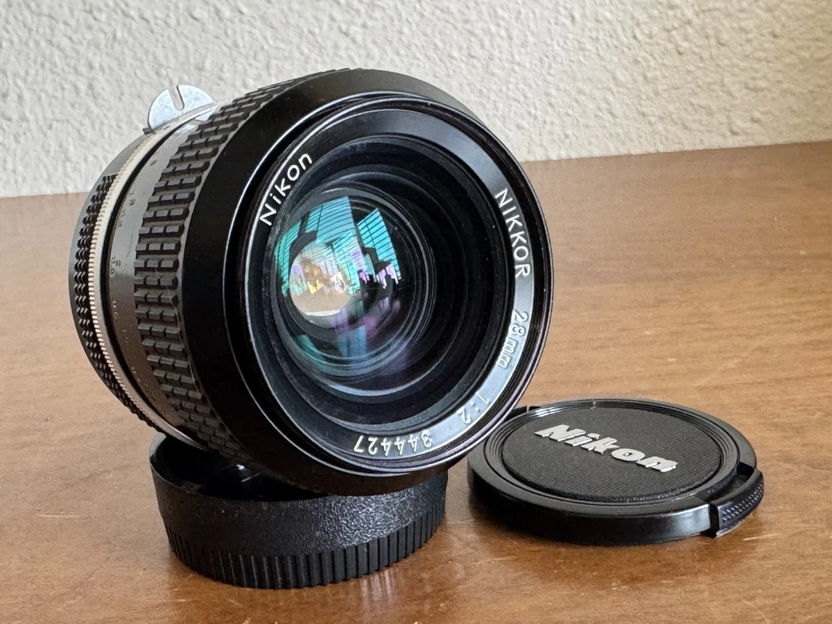 Nikon f/2 Camera Lenses 28mm Focal for sale - eBay