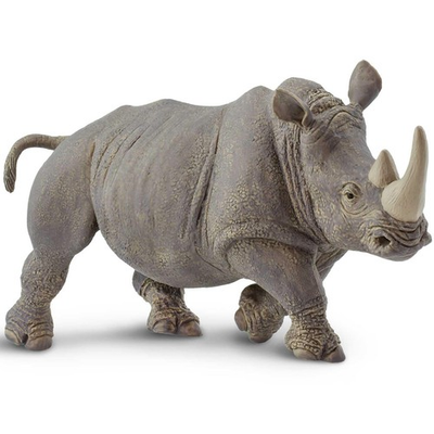#ad Safari Ltd. White Rhino Figurine Detailed 12.5quot; Plastic Model Figure Fun ... $29.35