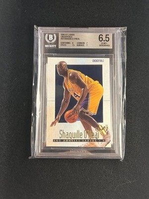 1996 Skybox Shaquille O’Neal E-X2000 Credentials /499 #32 BGS 6.5