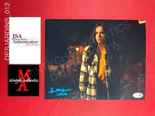 Sarah Desjardins autographed signed 8x10 photo Yellowjackets Callie Sadecki JSA