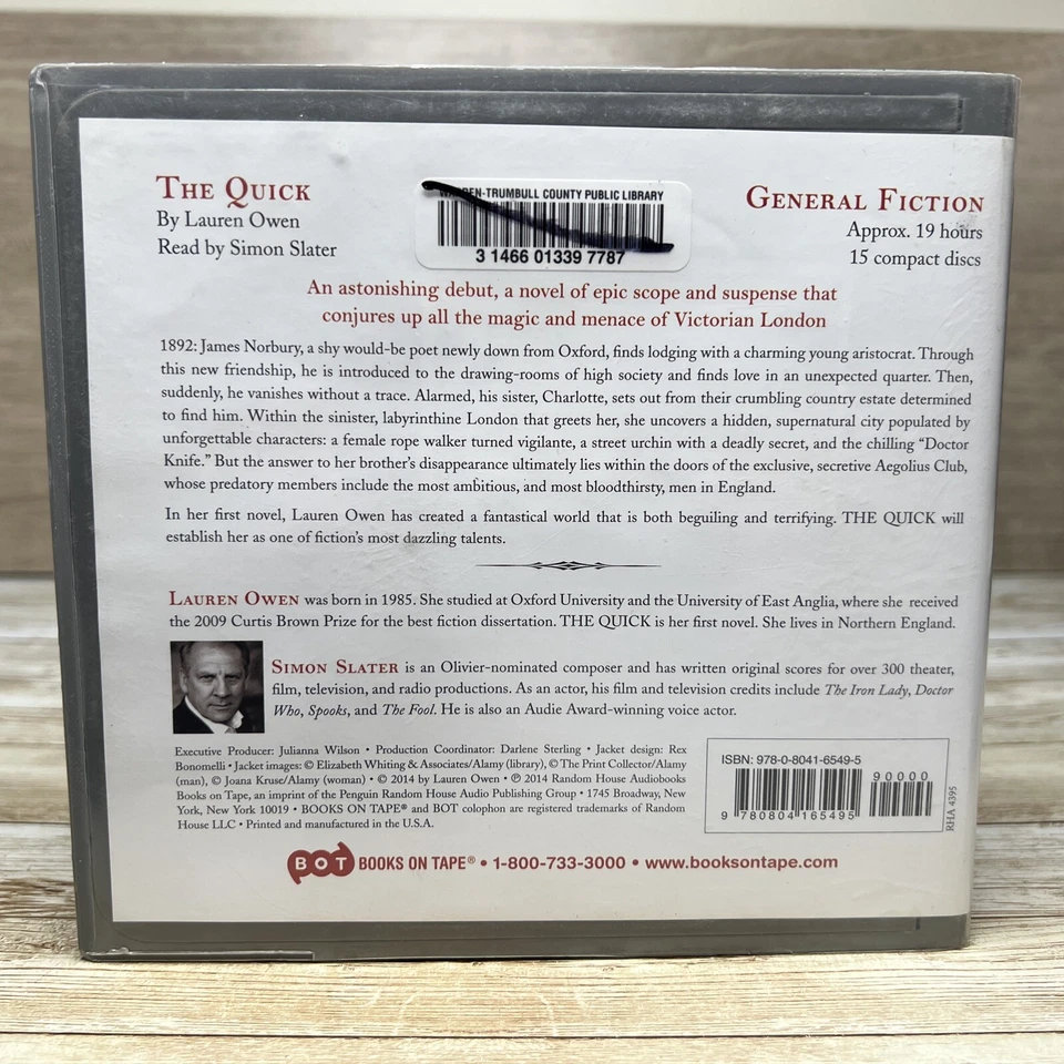 Lot 5 Historical Fiction Audio Books CDs - Supernatural, Ancient Life, Warfare - Image 4 of 4