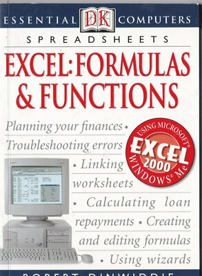 Essential computers DK - EXCEL: FORMULAS AND FUNCTIONS  - Good used