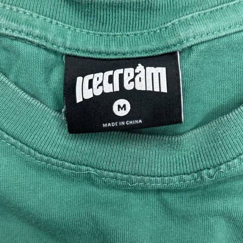 Ice Cream Frost Graphic Tee Shirt Mens Medium Pine Green - Picture 10 of 11