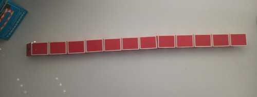 Vintage Rubik's cube The original puzzle Magic chain 42,5 cm USSR - Picture 3 of 12