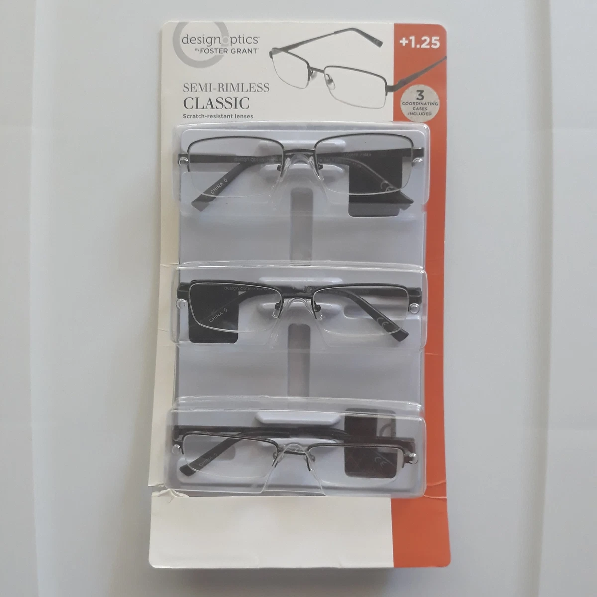 Design optics store rimless reading glasses