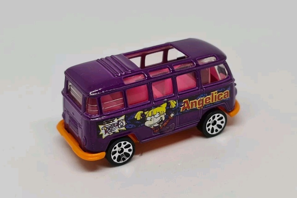 Matchbox VW Transporter Microbus Lila 2001 T1 Bus MBX Rugrats Angelica
